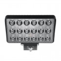 5 Inch 9V-30V 12V 24V 18 LED 5400lm 6000K Work Light Offroad Flood Lamp Square Floodlight For Motorcycle Car Truck Boat Bar