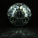 5.75 Inch 12V-24V 70W LED Headlights Hi/Lo Beam White Waterproof