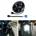 5.75 Inch H4 H13 Motorcycle LED Headlights Sealed Projector Hi-Lo Beam Head Lamp For Harley