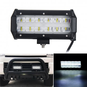 6D LED 36W 6000K Work Light Spot Beam Boat Truck Offroad 4WD SUV White Lamp IP67
