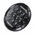 7 inch H4 H13 75W Round LED Headlights Projector For Harley Cafe Racer Motorcycle For Jeep