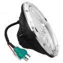 75W IP67 6500K 5DLens 7Inches Motorcycle Stainless LED Headlights High/Low Beam