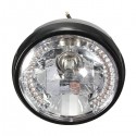 7inch H4 35W Motorcycle Halogen Headlight With LED Turn Signal