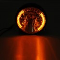 7inch Motorcycle Headlight Amber LED Turn Signal Light For Harley Cafe Racer