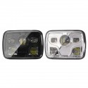 7x6inch LED DRL 32W HID Bulbs High/Low Beam Front Headlight Headlamp Assembly