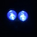 9-60V DC 20W Blue Light Waterproof LED Headlights Stainless Steel Forklift Warning Lamp