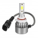 9V-36V H1/H4/H7/H11/9005/9006 COB LED Headlights Bulbs Conversion Kit White