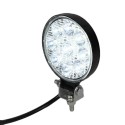 9V-85V 27W LED Work Light Waterproof Headlight White/ White Blue Light Round Fog Lamp Car Motorcycle