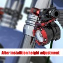 Adjustable Rod Headlight Bracket Head Spot Light Rod Motorcycle Accessories Aluminum Alloy