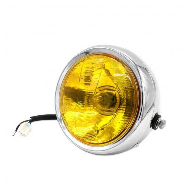 CG125 GN125 Modified Retro Motorcycle H4 LED Headlamp 5.75 Inch Round Headlamp Head Light