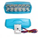 15W Tricolors in One LED Motorcycle/Car Headlights DRL Daytime Running Lights Automotive/Bike/4x4 Work Lamp Fog Lights