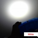 15W Tricolors in One LED Motorcycle/Car Headlights DRL Daytime Running Lights Automotive/Bike/4x4 Work Lamp Fog Lights