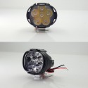 2pcs 9V-85V 12V 1000Lm Super Bright Motorcycle LED Headlights Waterproof Lamp Scooter Spotlight 6500K White Work Car Fog Spot Lights