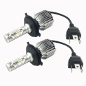 72W 8500LM Car LED Headlights Bulbs H4/H7/H11 High Low Beam Lights