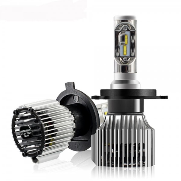 72W 8500LM Car LED Headlights Bulbs H4/H7/H11 High Low Beam Lights