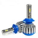 Motorcycle Car LED Headlights 6000K H4/H7/H11 70W 7000lm Auto Bulb Headlamp