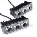 Car Motorcycle Modification Daytime Running Light Super Bright Waterproof High Power 3 LED Light