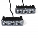 Car Motorcycle Modification Daytime Running Light Super Bright Waterproof High Power 3 LED Light