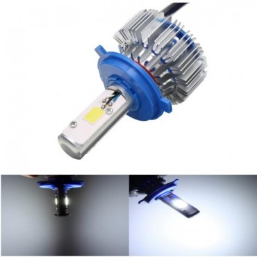 DC 12-80V 18W 1500LM LED Lamp Headlight High/Low Beam Light For Motorcycle Electric Scooter