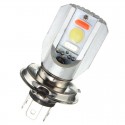H4 12-24V Motorcycle LED COB Hi/Lo Beam Front Headlight Bulb Lamp 3 Colors