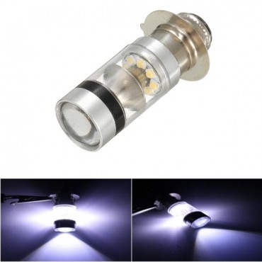 LED Motorcycle Fog DRL Dual Light Bulb 20 SMD High/Low Beam Lamp Bulbs P15D P15D-25-1 H6M