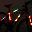 Motorcycle Colorful Bicycle LED Safety Flash Light Night Run Camping Decoration Indicator