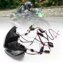 Motorcycle Headlight Assembly Angel Eyes Front Clear Headlight Headlamp For Kawasaki NINJA 250 300 ZX6R ZX 6R 2013-2016