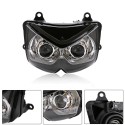 Motorcycle Headlight Assembly Angel Eyes Front Clear Headlight Headlamp For Kawasaki Ninja 250 2010