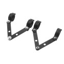 Motorcycle Headlight Mounting Bracket Adjuster Universal Fork Mount Clamp Head Lamp Metal Holder