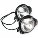 Motorcycle Spot Lightt Bar Set With Two Turn Signals For Harley Custom