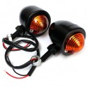 Motorcycle Spot Lightt Bar Set With Two Turn Signals For Harley Custom