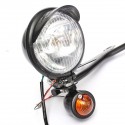 Motorcycle Spot Lightt Bar Set With Two Turn Signals For Harley Custom