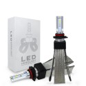 2pcs 12V/24V T8 LED Bulb H1/H4/H7/H11/9005/9006 White Headlights 60W 6000Lm COB Headlamp Auto Fog Light Lamp Bulb