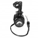 Second Generation LED Auxiliary Fog Spot Light Driving Aluminum Alloy Lamp+Protector Cover For BMW R1200GS ADV F800G