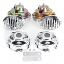 1 Pair DC 12V Car Truck 300dB Super Loud Bull Horn Universal Air Snail Horns Set