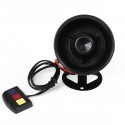 100W 12V 3 Tone Sound Loud Car Motorcycle Warning Alarm Police Fire Siren Horn