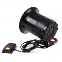 100W 12V 3 Tone Sound Loud Car Motorcycle Warning Alarm Police Fire Siren Horn