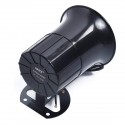 12V 100W 6 Sound Loud Car Warning Alarm Police Fire Siren Air Horn PA Speaker