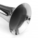 12V Viping Car Horn 150DB Air Horn 450mm Loudspeaker Horn Chrome Zinc Black Single