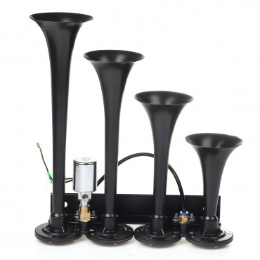 24V Four Trumpet Electric Horn Electronically Controlled Air Horn For Heavy Truck Heavy Truck