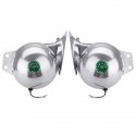 2pcs 12V 350dB Electric Bull Horn Metal Super Loud Raging Sound Waterproof For Car Truck Motorcycle Boat