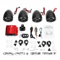 4 Speaker Amplifier System Remote Control Audio with bluetooth Function For ATV Motorcycle