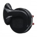 Black 300DB 12V Super Loud Train Electric Horn For Car Truck Bus Boat