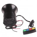 Waterproof 4 Sounds Car Motorcycle Loudspeaker Horn Alarm Tweeter