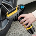 120W Cordless Handheld Inflatable Air Pump Car Tyre Inflator LCD Display