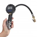 Car Tyre LCD Digital Display Inflation Meter Compressor Pressure Hose Gauge Inflator Pump