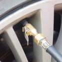 Car Tyre LCD Digital Display Inflation Meter Compressor Pressure Hose Gauge Inflator Pump