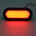 2 PCS Submersible Red LED Light Bar Stop Turn Tail 3rd Brake Light Truck Trailer