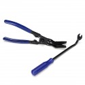 2Pcs 8inch Rivet Removal Nail Plier + Clamp Puller