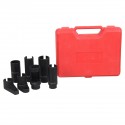 7pcs 22mm/27mm/29mm Oxygen Lambda Sensor Socket Engine Removal Tool Set Kit